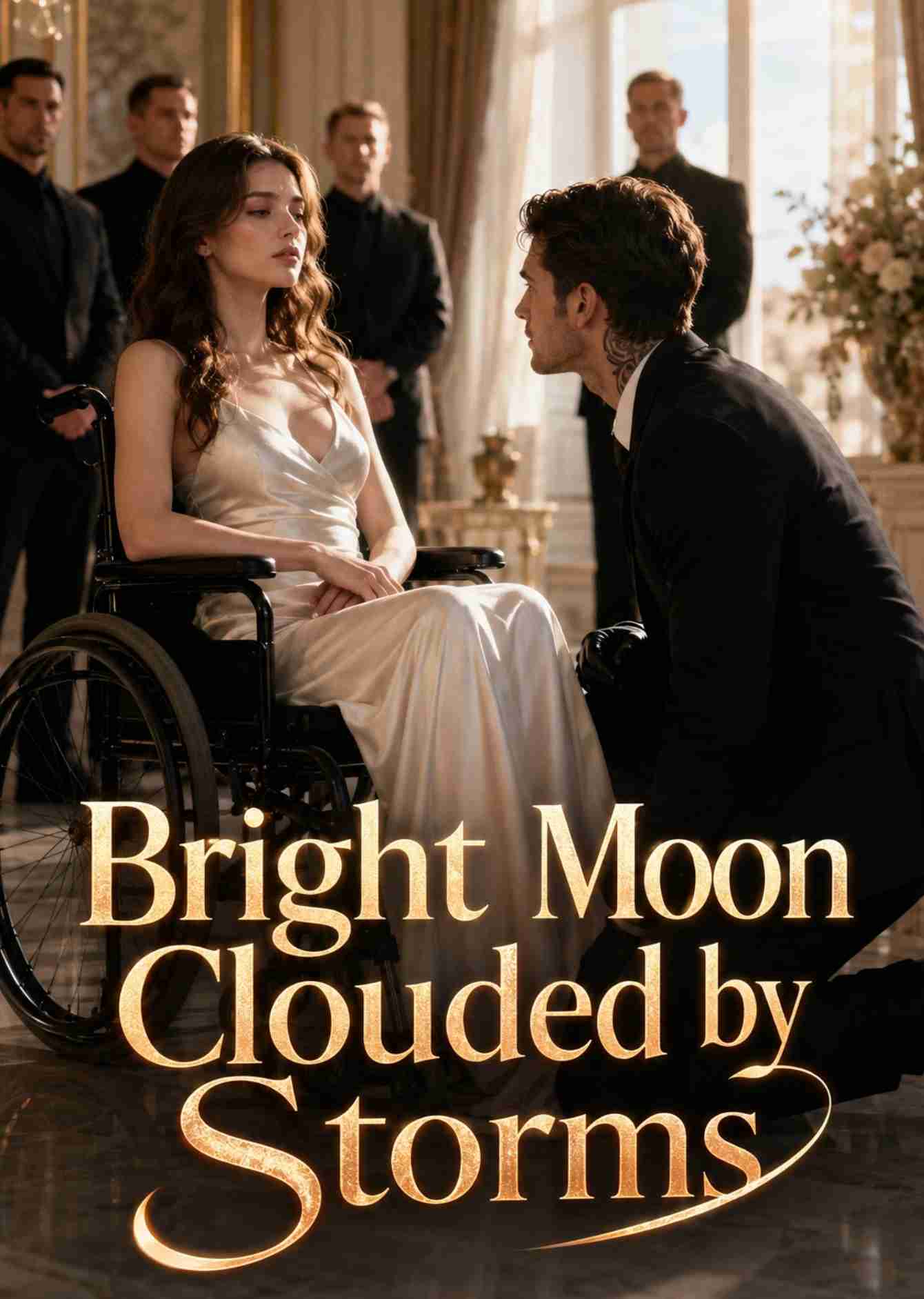 Bright Moon Clouded by Storms