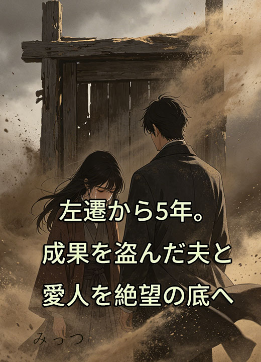 左遷から5年。成果を盗んだ夫と愛人を絶望の底へ