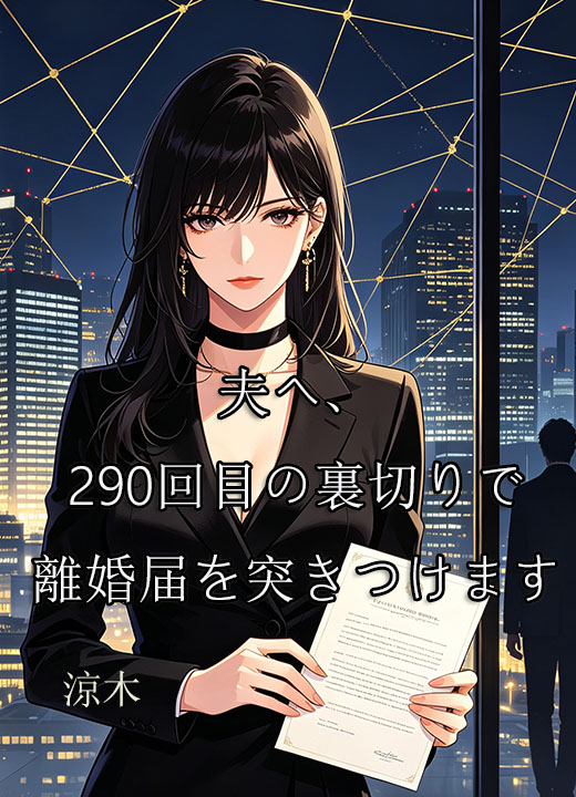夫へ、290回目の裏切りで離婚届を突きつけます