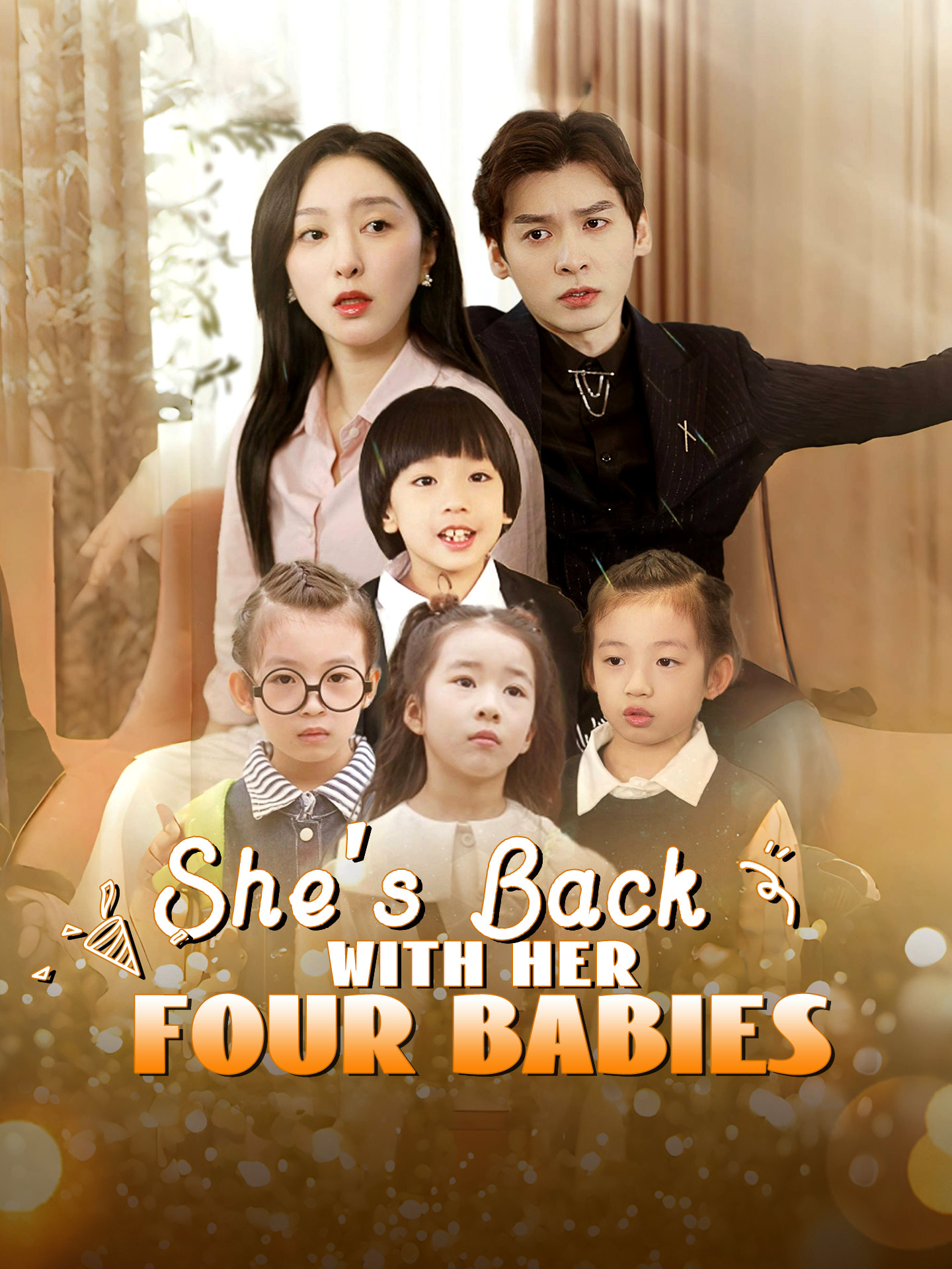 She's Back With Her Four Babies