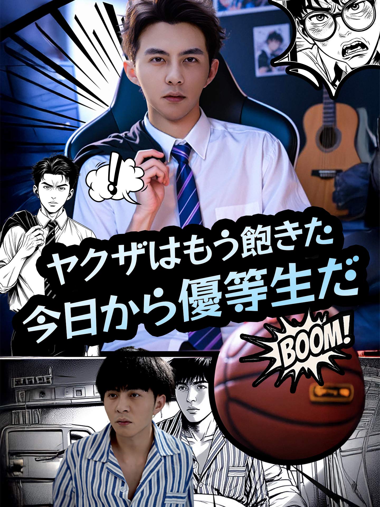 （吹替版）ヤクザはもう飽きた、今日から優等生だ