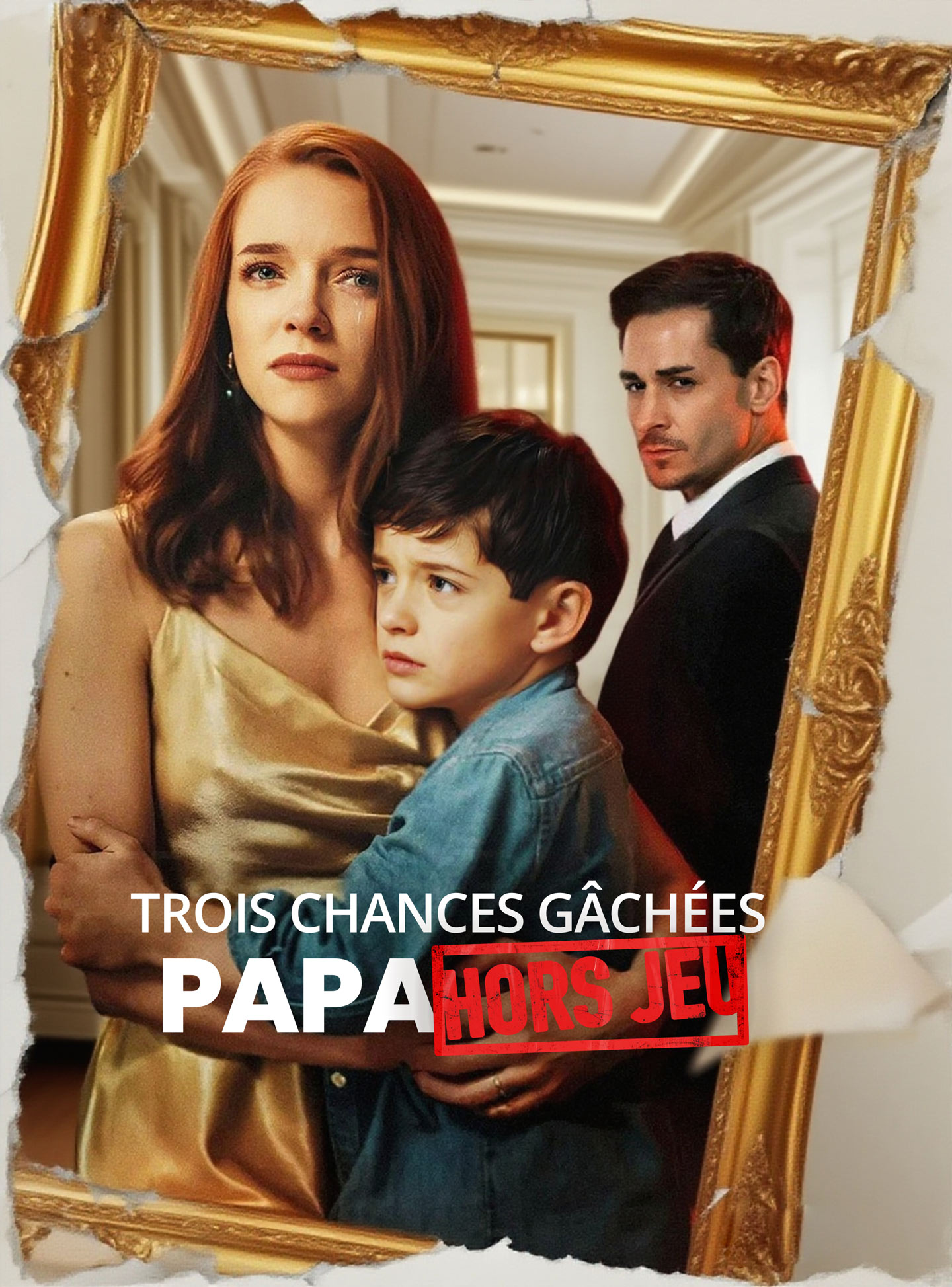 [Doublé] Trois chances gâchées, papa hors jeu
