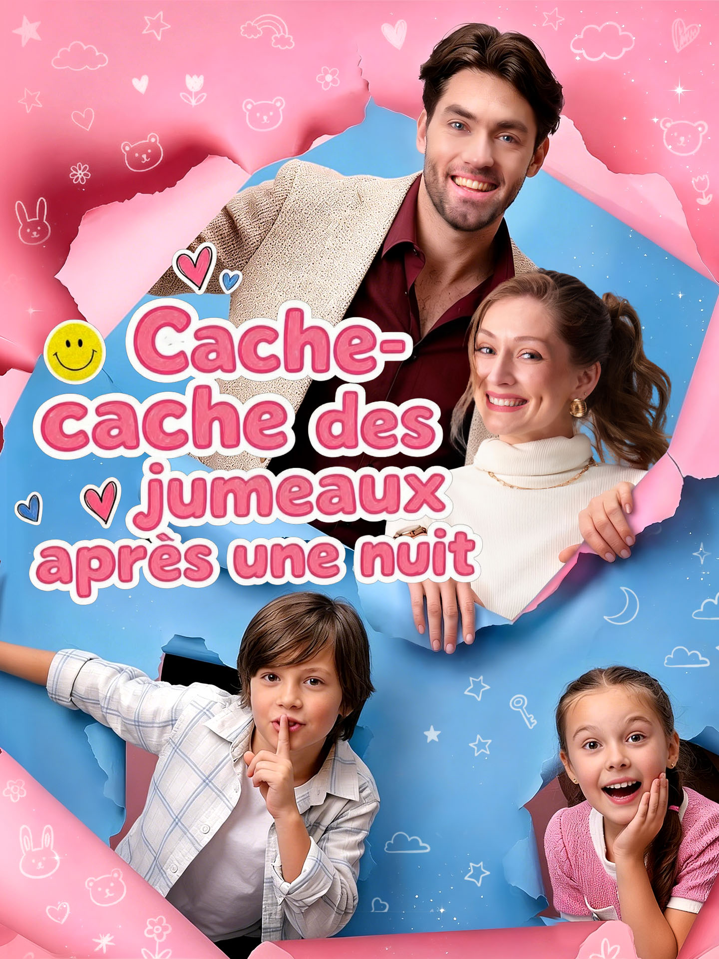 Cache-cache des jumeaux après une nuit