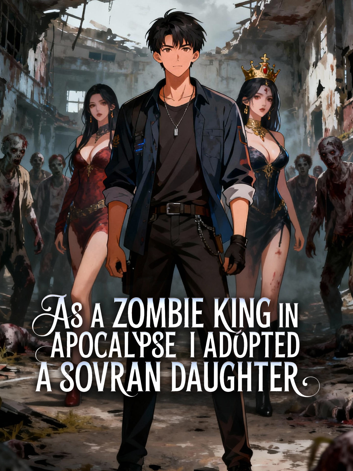 [ENG DUB] As a Zombie King in Apocalypse, I Adopted a Sovran Daughter