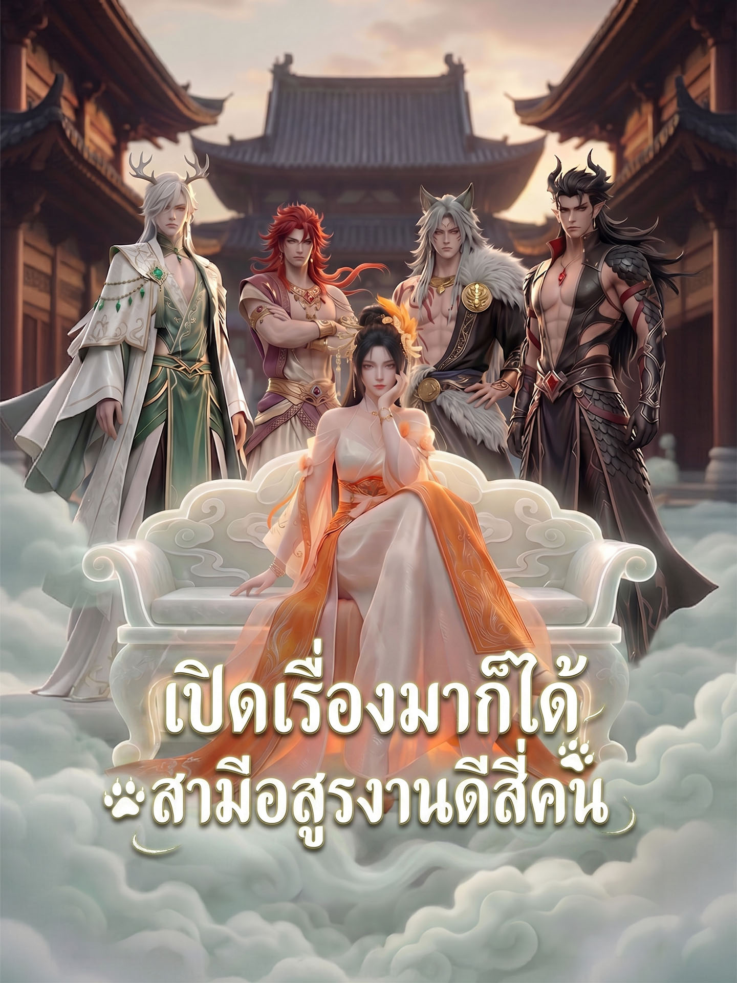 [พากย์เสียง] เปิดเรื่องมาก็ได้สามีอสูรงานดีสี่คน