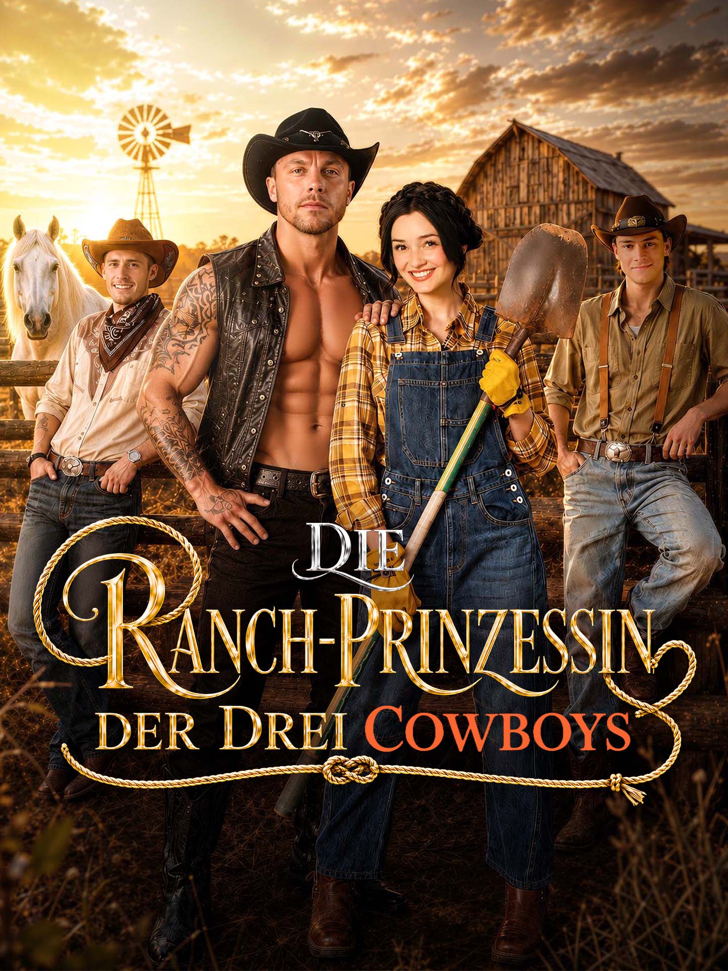 [Synchron]Die Ranch-Prinzessin der drei Cowboys