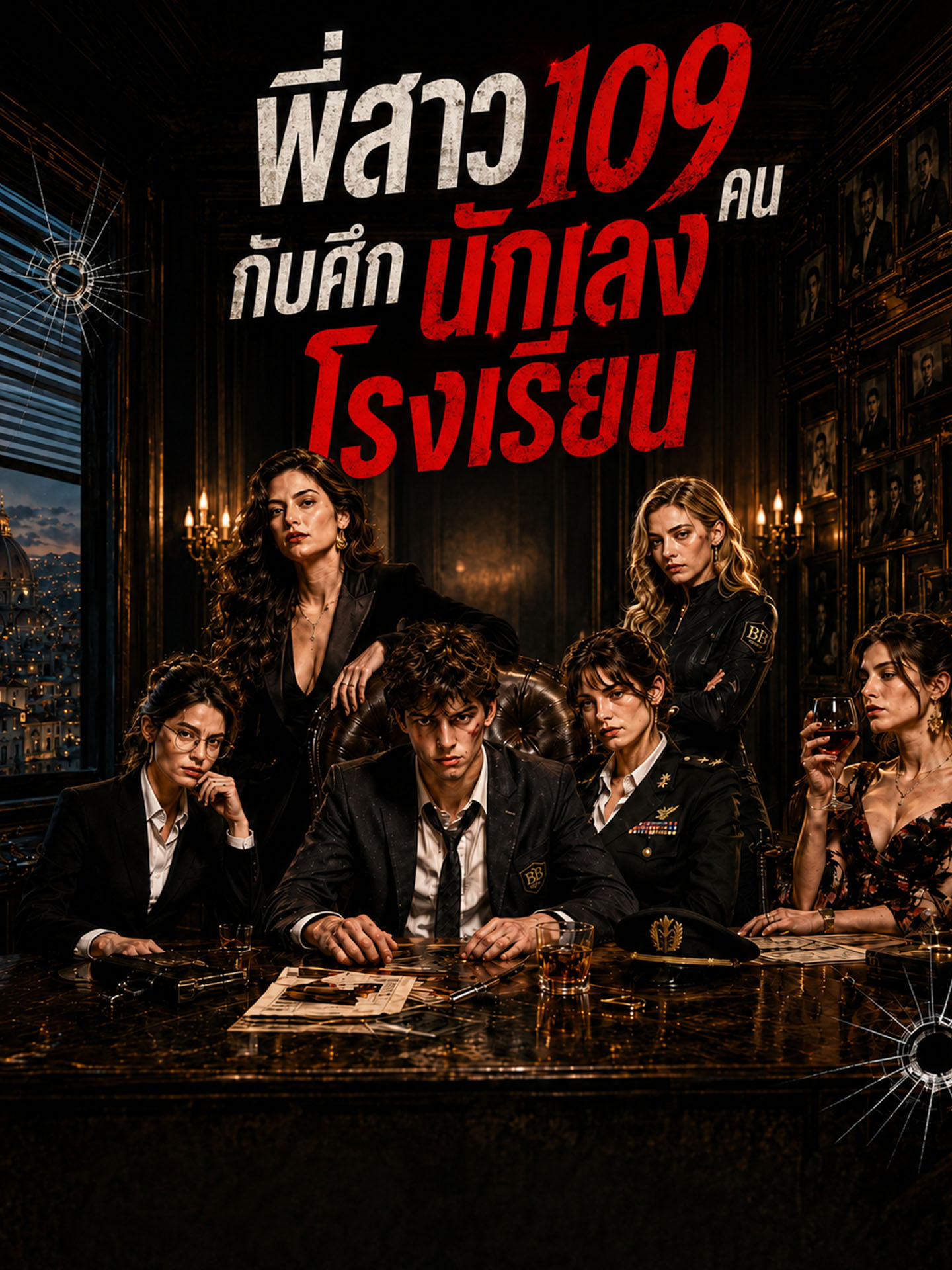 [พากย์เสียง] พี่สาว 109 คน กับศึกนักเลงโรงเรียน
