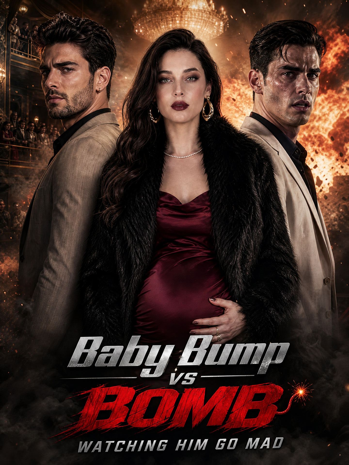 Baby Bump vs Bomb: Watching Him Go Mad