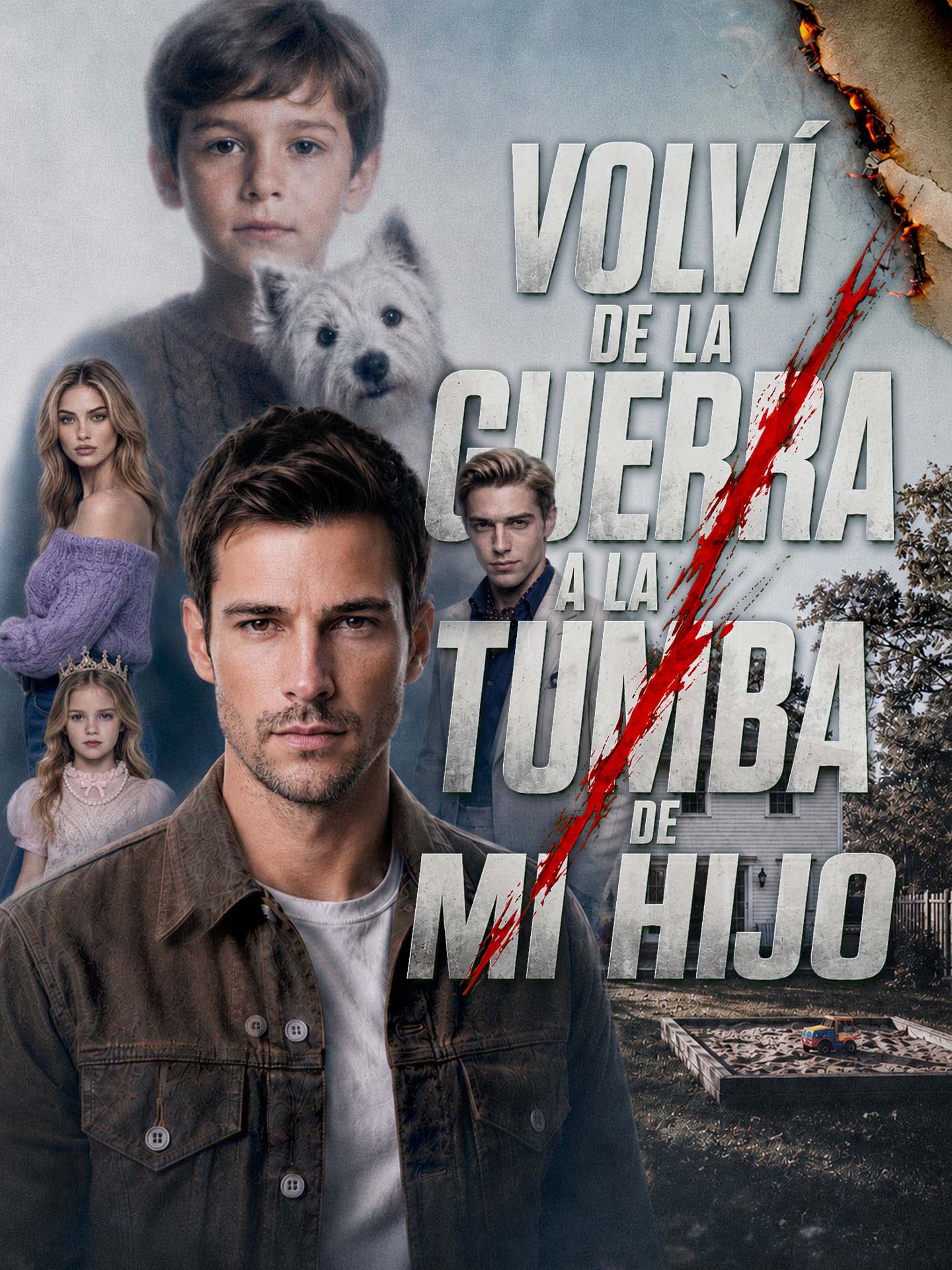 [Doblado]Volví de la guerra a la tumba de mi hijo