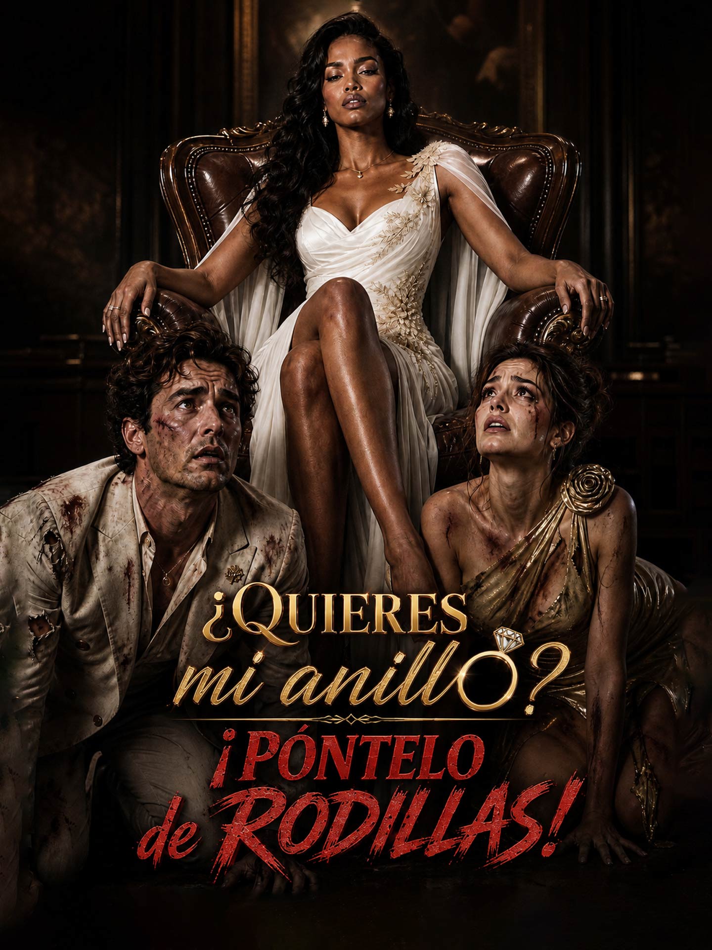 [Doblado]¿Quieres mi anillo? ¡Póntelo de rodillas!