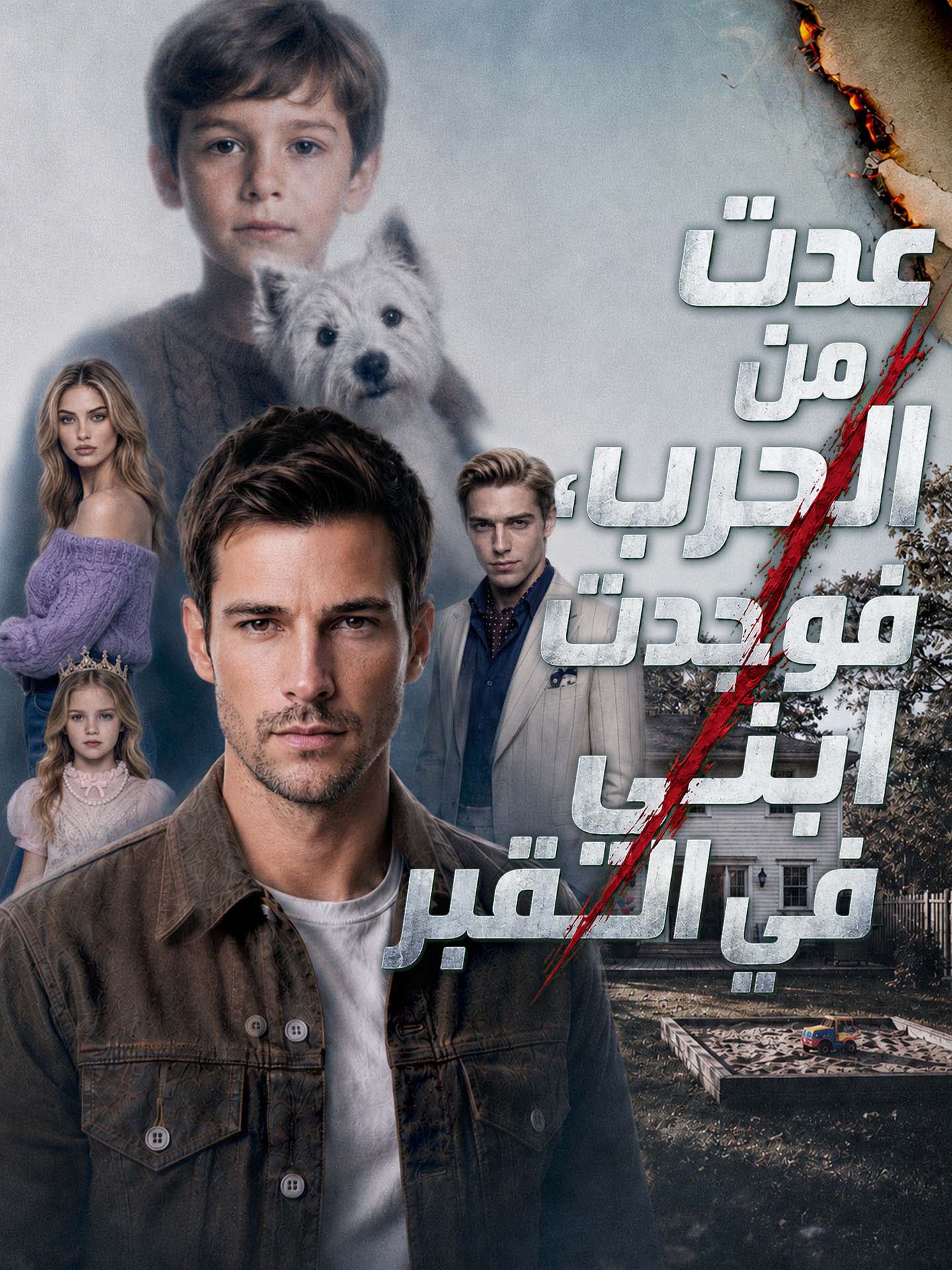 المدبلج-عدت من الحرب، فوجدت ابني في القبر