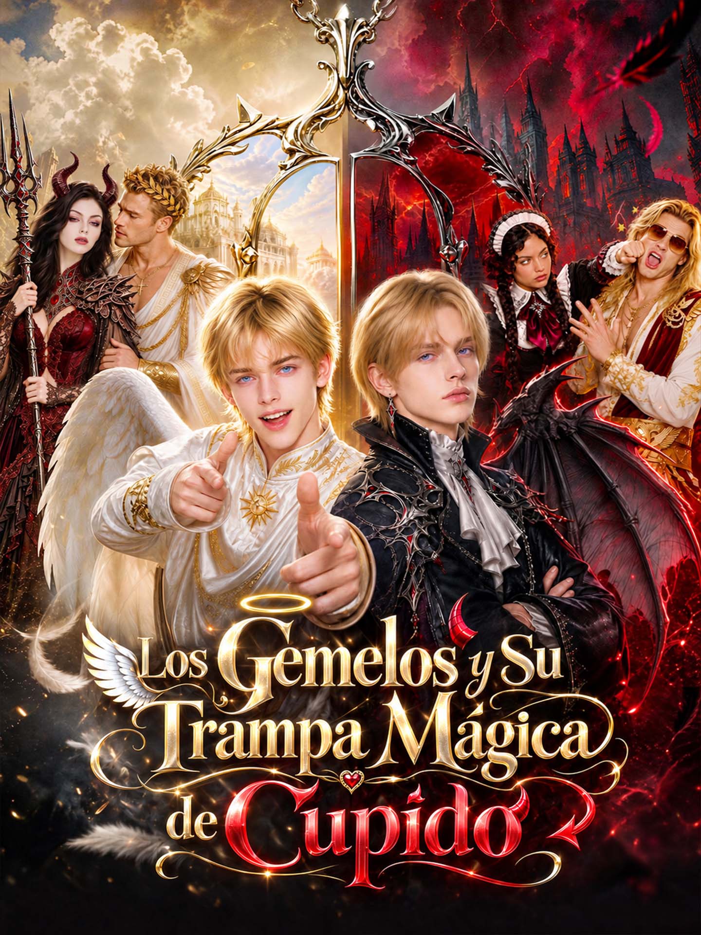 Los Gemelos y Su Trampa Mágica de Cupido